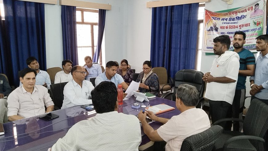 नए आंगनबाड़ी केंद्र स्थापित करवाने की मांग, ब्लॉक स्तरीय जनसुनवाई में ज्ञापन