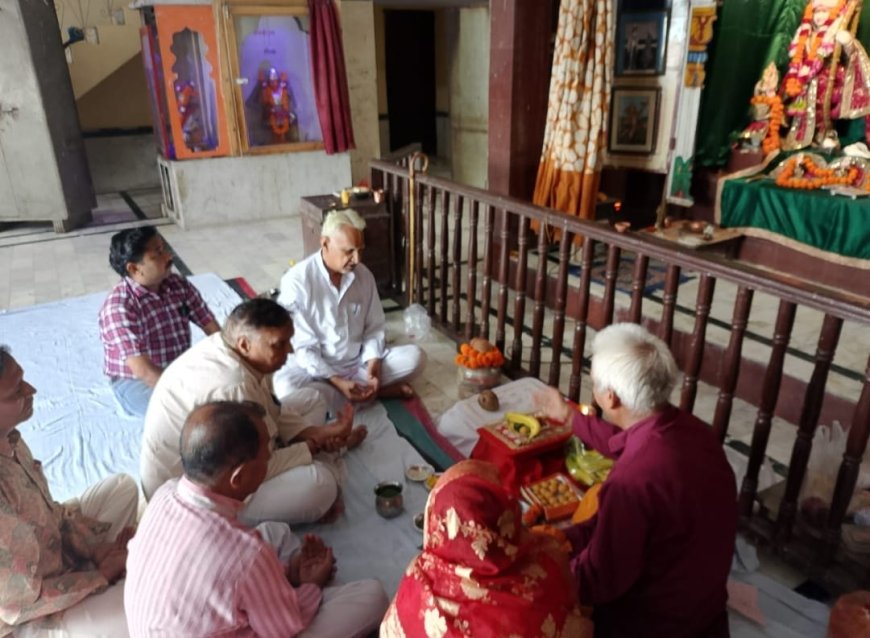 पूरे विधि विधान से हुआ अखंड रामायण का शुभारंभ