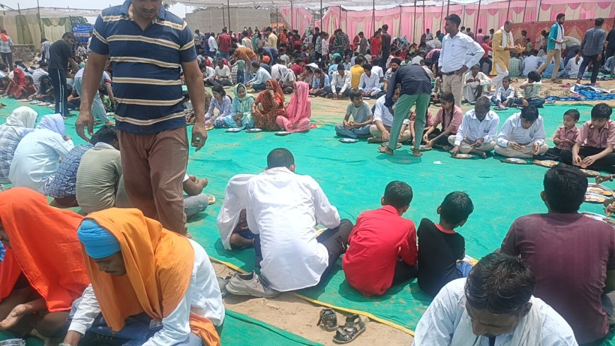 श्री श्याम महोत्सव के अंतिम दिन विशाल भंडारे के साथ हुआ समापन