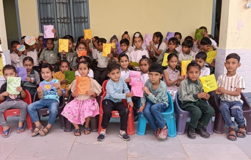 बाल भारती पब्लिक स्कूल मुबारिकपुर में मनाया मातृ दिवस