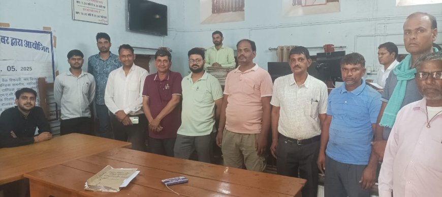 तालुका विधिक सेवा समिति थानागाजी में राष्ट्रीय लोक अदालत का हुआ आयोजन
