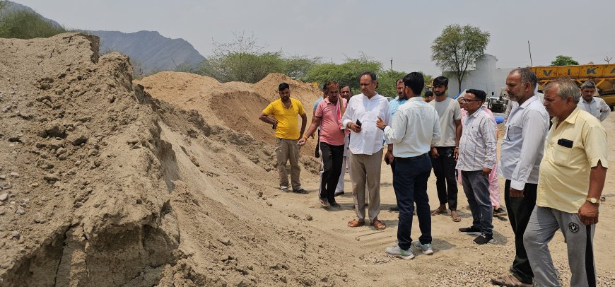 विधायक देवीसिंह शेखावत ने विधानसभा क्षेत्र के विकास कार्यों का किया निरीक्षण , गुणवत्तापूर्ण निर्माण कार्यों के दिए दिशा निर्देश