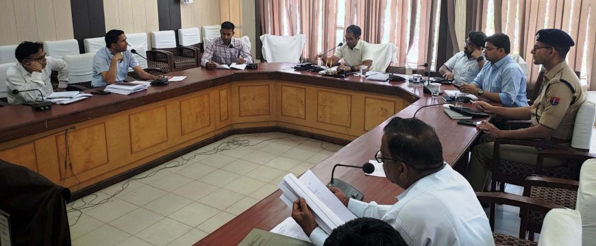 एयर कमीशन एन.सी.आर द्वारा जारी निर्देशों की अनुपालना में बैठक आयोजित