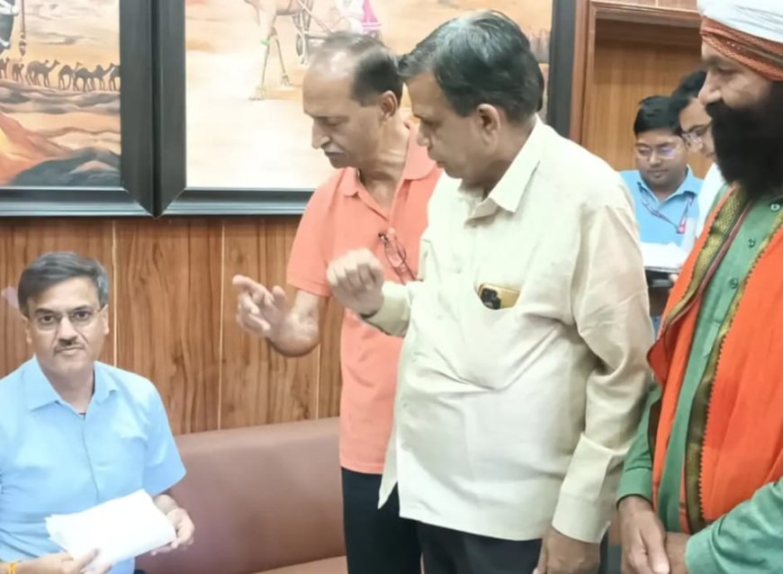 खैरथल स्टेशन पर टीनशैड की लंबाई बढ़ाने की मांग: डीआरएम ने किया निरीक्षण
