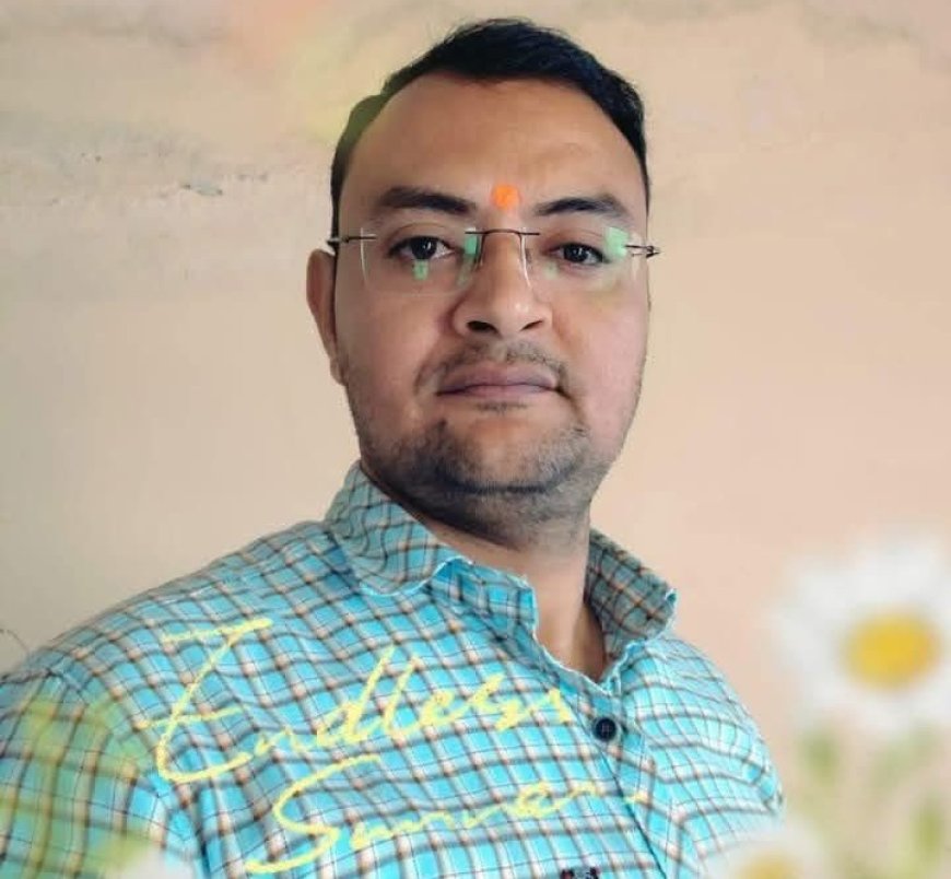 रामगढ़ भाजपा मंडल के नीरज शर्मा बने मंडल मंत्री:  समाज के लोगों ने व भाजपा कार्यकर्ताओं ने खुशी व्यक्त की