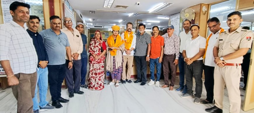 प्रशासनिक अधिकारी बनने पर प्रीति जांगिड़ का किया स्वागत