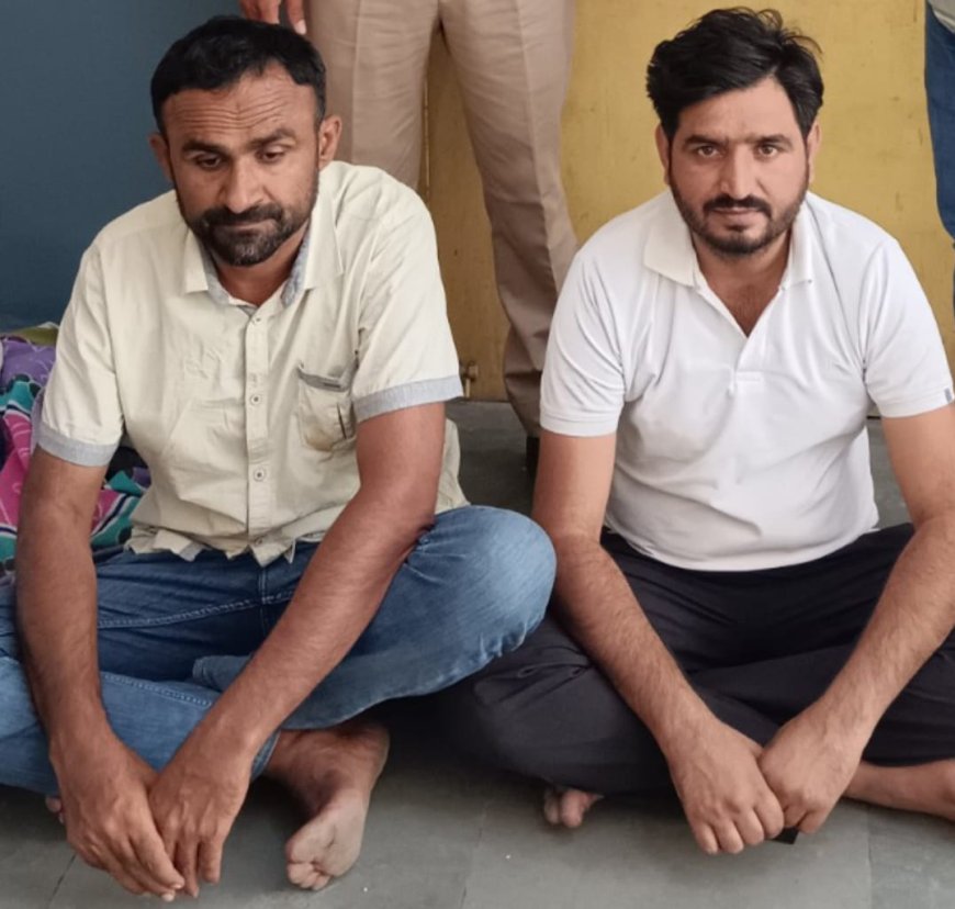 कन्टेनर से नशे की बड़ी खेप जप्त: 1996 किलो 840 ग्राम डोडा पोस्त के साथ दो गिरफ्तार