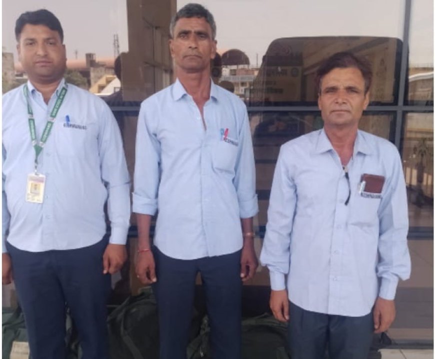 स्काउट यूनिट लीडर एडवांस्ड कोर्स के लिए केशवानंद विद्यालय के तीन स्काउट मास्टरों की सिरोही हुई रवानगी