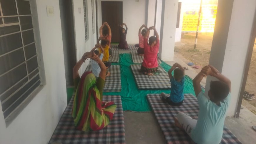 राजस्थान में आयुष्मान आरोग्य मंदिरों में भी योग प्रशिक्षक योग शिखा रहे हैं राजस्थान को निरोग बनाने की श्रेष्ठ योजना