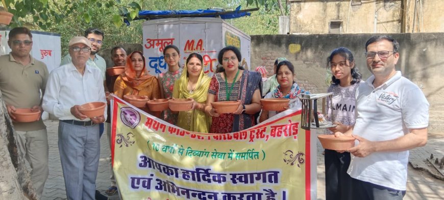 प्यासे पंछियों को पानी पिलायें, आओ इस आदत को संस्कार बनायें