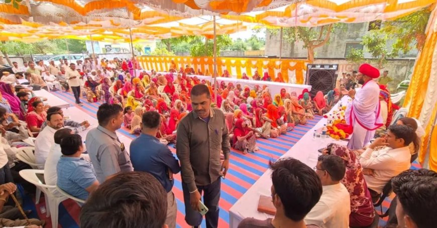 राज्यमंत्री ओटाराम ने गोल, बरलूट, ऊड एवं पाडीव में विभिन्न विकास कार्यो का लोकार्पण एवं जन सुनवाई की