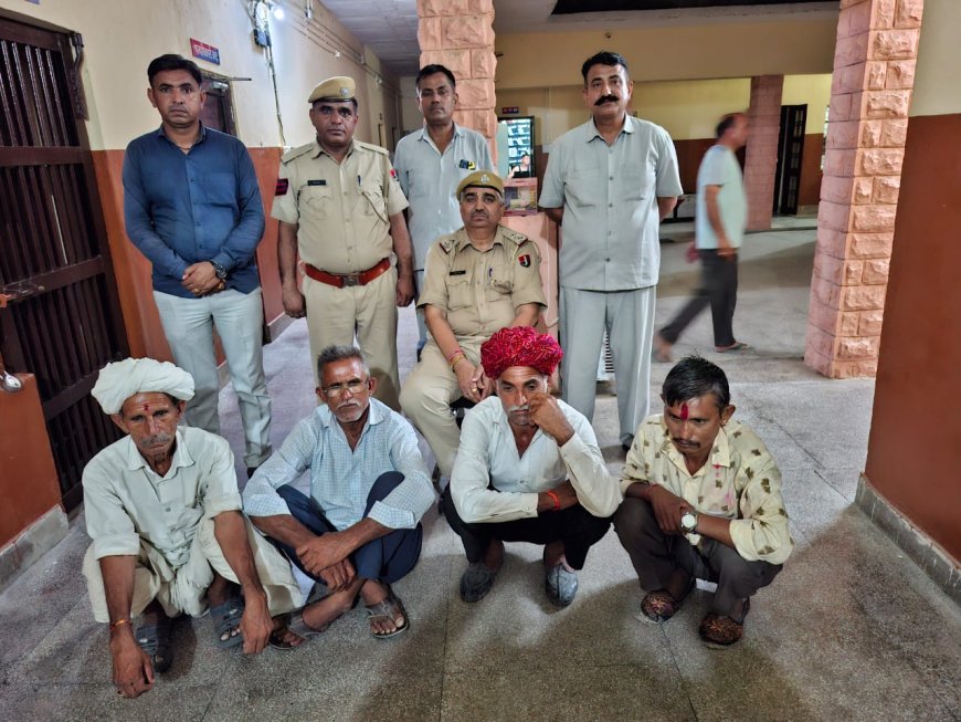 बालोतरा पुलिस द्वारा ‘‘ऑपरेशन नशाविहान’’ के तहत मादक पदार्थ की मनुहार के विरूद्ध प्रभावी कार्यवाही