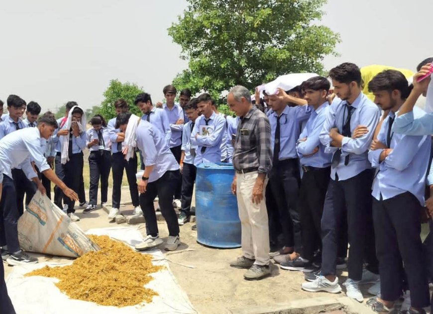 मशरुम उत्पादन तथा फल व सब्जियों की प्रोसेसिंग हेतु दिया प्रशिक्षण