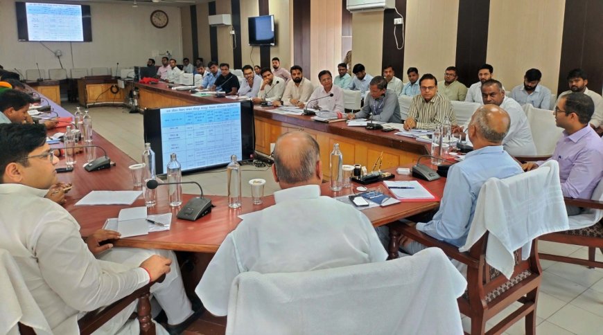 आमजन को स्वच्छ व निर्बाध पेयजल आपूर्ति सुनिश्चित हो - जन स्वास्थ्य अभियांत्रिकी मंत्री