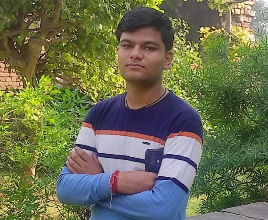 उच्च माध्यमिक विज्ञान संकाय में चैतन्य धाकड़ ने 94.40 प्रतिशत अंक प्राप्त किये