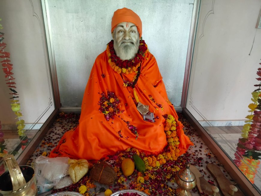 सागरानंद महाराज की पुण्यतिथि पर लगाया भंडारा