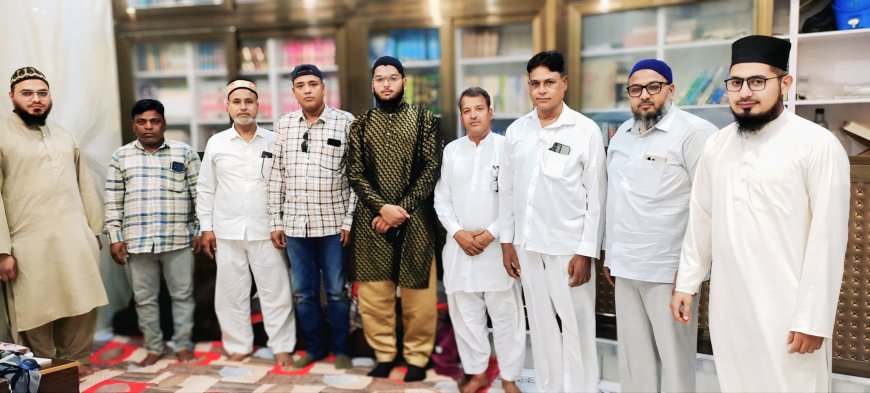 मदरसा अरबिया रहमानिया का छात्र ज़ैद अब मिश्र की अल अजहर यूनिवर्सिटी में जाएगा आगे की पढ़ाई करने के लिए