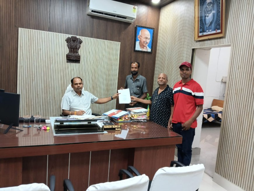 नरेगा कार्यस्थल पर छाया , मेडिकल किट और पानी की सही व्यवस्था की मांग