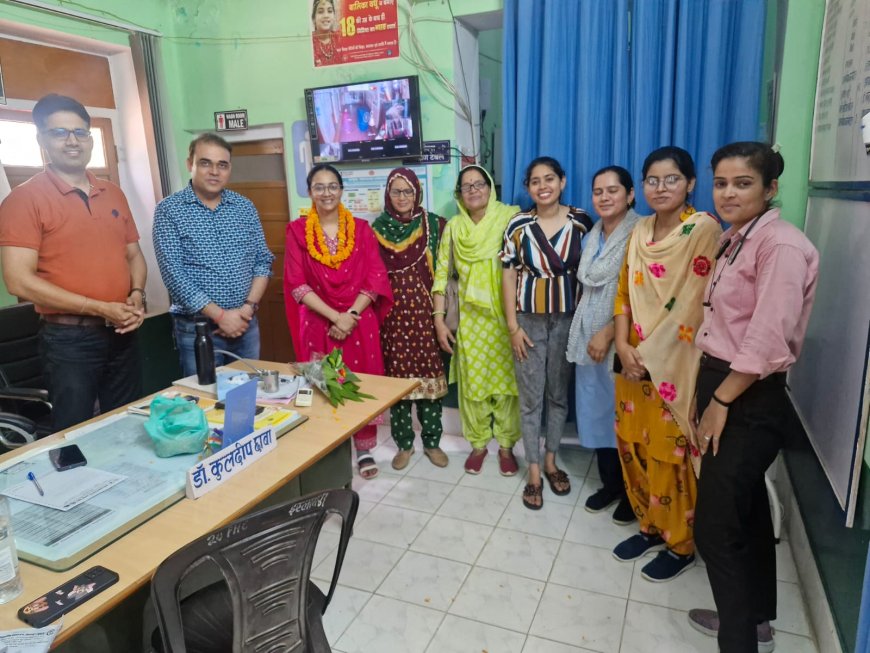 पीएमएसए अभियान में निःशुल्क सेवाएं देने इस्लामपुर पहुंची डॉ गुलशन बानो, 21 गर्भवती महिलाओं को सुरक्षित मातृत्व के दिया परामर्श