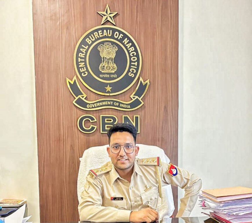 मकराना के लाड़ले अब्दुल वहीद ने केंद्रीय नारकोटिक्स ब्यूरो में संभाला इंस्पेक्टर का पदभार