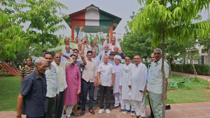 भारत रत्न पूर्व प्रधानमंत्री किसान केसरी चौधरी चरण सिंह को श्रद्धा से किया याद
