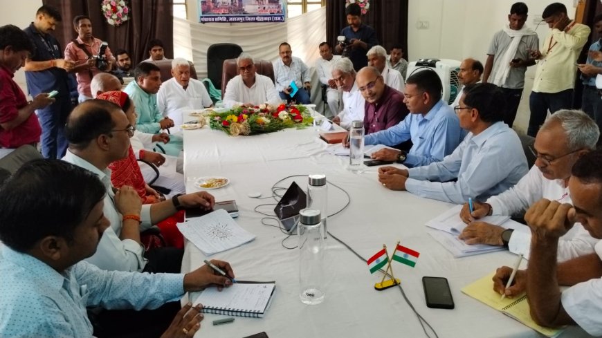 जहाजपुर के इतिहास मे पहली बार किसी शिक्षा मंत्री ने किया बोर्ड का परिणाम घोषित