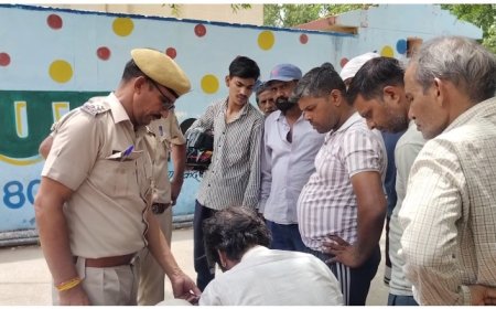 गंगा मंदिर के पास युवक ने फांसी लगाकर की जीवनलीला समाप्त