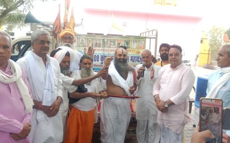 नापावाली के पास संतों की तपोस्थली पीला जोहड़ा आश्रम में हुआ विशाल धर्म सभा का आयोजन