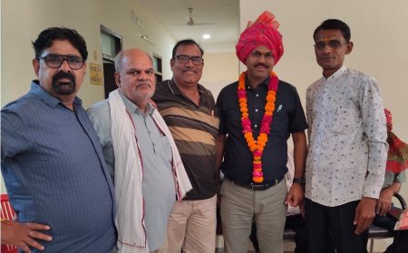 कनिष्ठ अभियंता पद से सहायक अभियंता पद पर पदोन्नति होने पर  विदाई समारोह कार्यक्रम का आयोजन