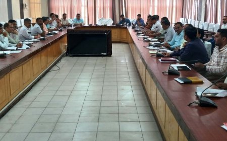 वंदे गंगा जल संरक्षण महाअभियान की तैयारियों की समीक्षा बैठक आयोजित