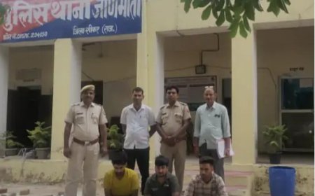 दहशत फैलाने के लिए की फायरिंग करने के मामले मे तीन आरोपी गिरफ्तार: स्विफ्ट कार और पिस्टल बरामद