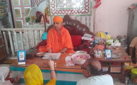 रेनागिरी धाम पर हुआ भंडारे का आयोजन