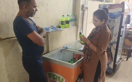 विश्व खाद्य सुरक्षा दिवस के उपलक्ष में श्री अन्नपूर्णा रसोईयों का किया निरीक्षण