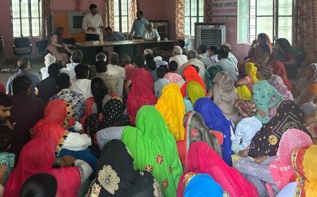 विकसित कृषि संकल्प अभियान के अंतर्गत किसानों को दी जानकारी