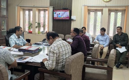 जिला सहकारी विकास समिति की बैठक आयोजित