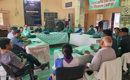 पर्यावरण संरक्षण में स्काउट गाइड आगे आए, जीवन जीने की कला सिखाती है स्काउटिंग गाइडिंग