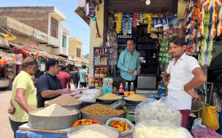 विश्व खाद्य सुरक्षा दिवस पर विशेष अभियान: किशनगढ़बास में 6 नमूने लिए गए, 22 चालान काटे