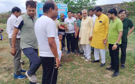 बीडीए द्वारा एक पेड माँ के नाम अभियान का शुभारम्भ