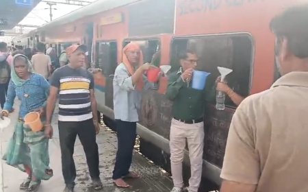 पिछले 17 वर्षों से रेल यात्रियों की प्यास बुझा रहा है सेठ ताऊ भौरेलाल जैन