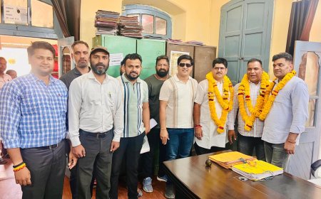 राज्य सरकार द्वारा ब्यावर नगर परिषद के विधि सलाहकार/पैनल अधिवक्ता यज्ञेश शर्मा और विजय दगदी नियुक्त