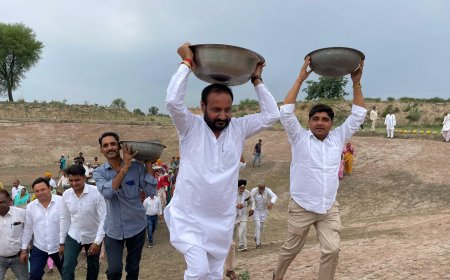 रामगढ़ विधानसभा में वंदे गंगा' जल संरक्षण-जन अभियान का विधायक सुखवंत सिंह ने किया आगाज,जल संरक्षण की दिलाई शपथ