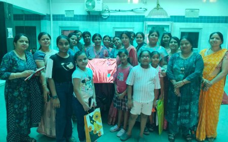 अग्रवाल समाज महिला मंडल द्वारा आयोजित समर कैम्प का समापन