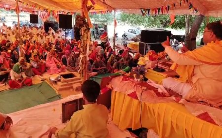 श्रीमद्भागवत कथा:कृष्ण बलराम पहुंचे मथुरा राक्षसों का किया संघार