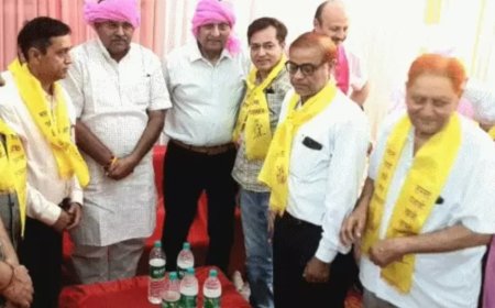 खैरथल में पंजाबी खत्री समाज का राज्य स्तरीय सम्मेलनःसामाजिक एकता पर जोर, स्कूली बच्चों ने दी सांस्कृतिक प्रस्तुतियां