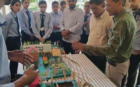 ग्रामीण उद्यमिता कृषि जागरूकता अभियान के तहत पोस्टर एवं मॉडल प्रतियोगता आयोजित