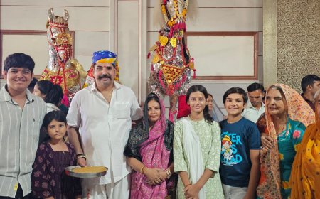 वार्ड के वरिष्ठजनो को पार्षद अनराज मेवाडा ने करवाई रामदेवरा की धार्मिक यात्रा