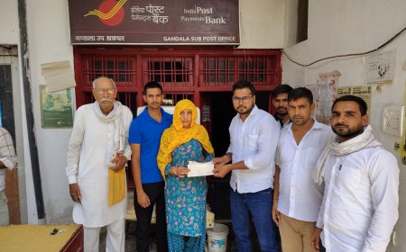 बीमा धारक के मृतक दावे से नॉमिनी को अल्प समय में ही डेथ क्लेम भुगतान कर मिशाल प्रस्तृत की