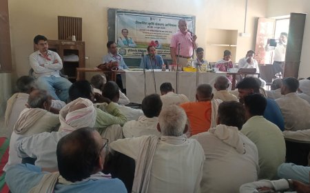 विकसित कृषि संकल्प अभियान के अंतिम दिवस गुजरपुर,चीड़़वा अलावडा में प्राकृतिक खेती पर, दी जानकारियां