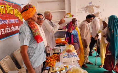 गोविंदगढ़ :268 वाँ निःशुल्क राशन किट वितरण कार्यक्रम एवं निःशुल्क स्वरुचि भोज समारोह का हुआ आयोजन