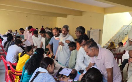 पंचायत समिति सभागार में दो दिवसीय दिव्यांगजन यूडीआईडी शिविर का हुआ आयोजन